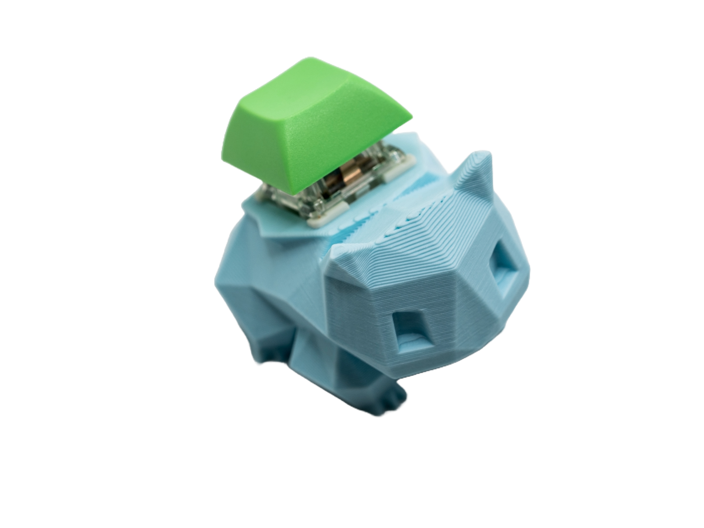 Low Poly Bulbasaur Mechanical Switch Fidget Toy Pokemon