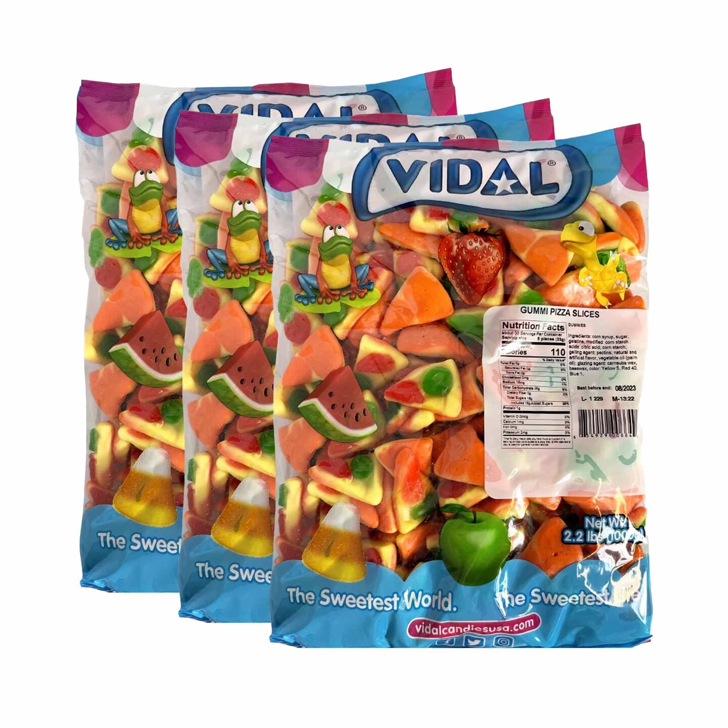 Vidal Pizza Slices 2.2 lb
