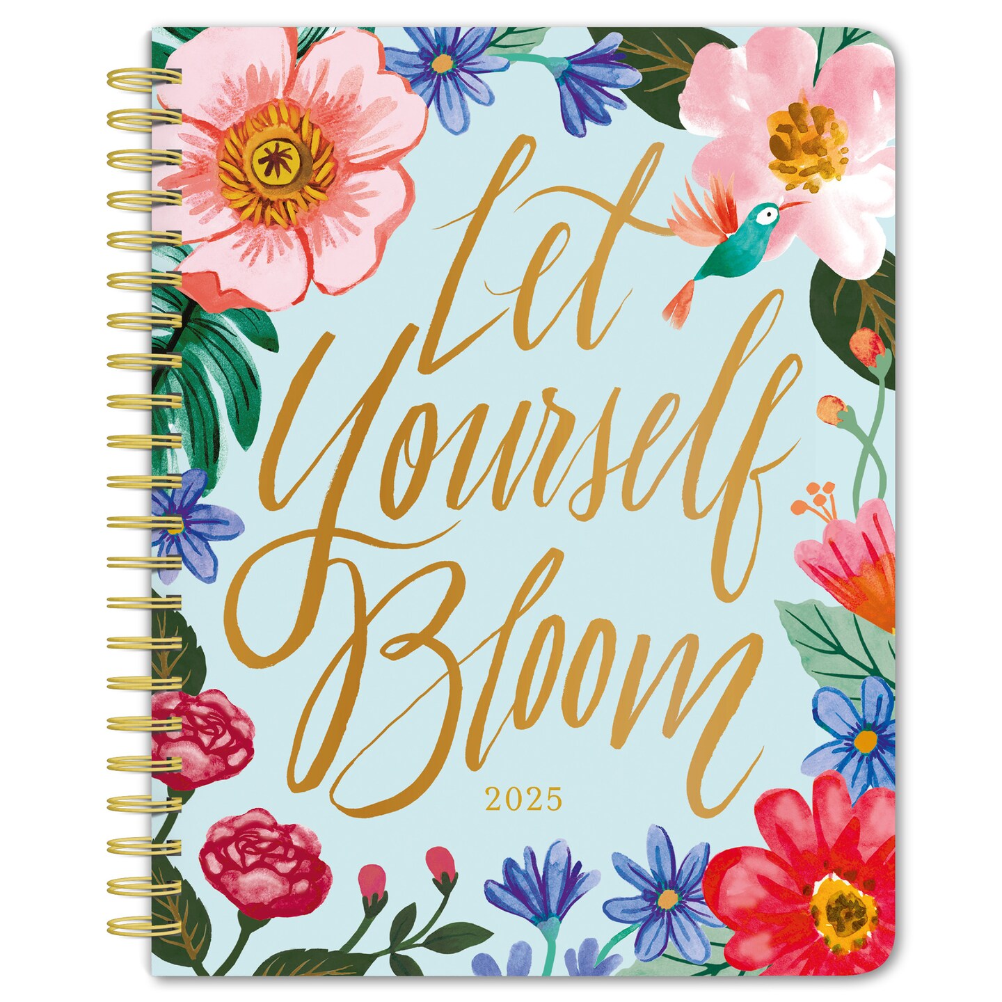 Bonnie Marcus OFFICIAL | 2025 6 x 7.75 Inch Weekly Desk Planner | Foil Stamped Cover | BrownTrout | Fashion Designer Stationery