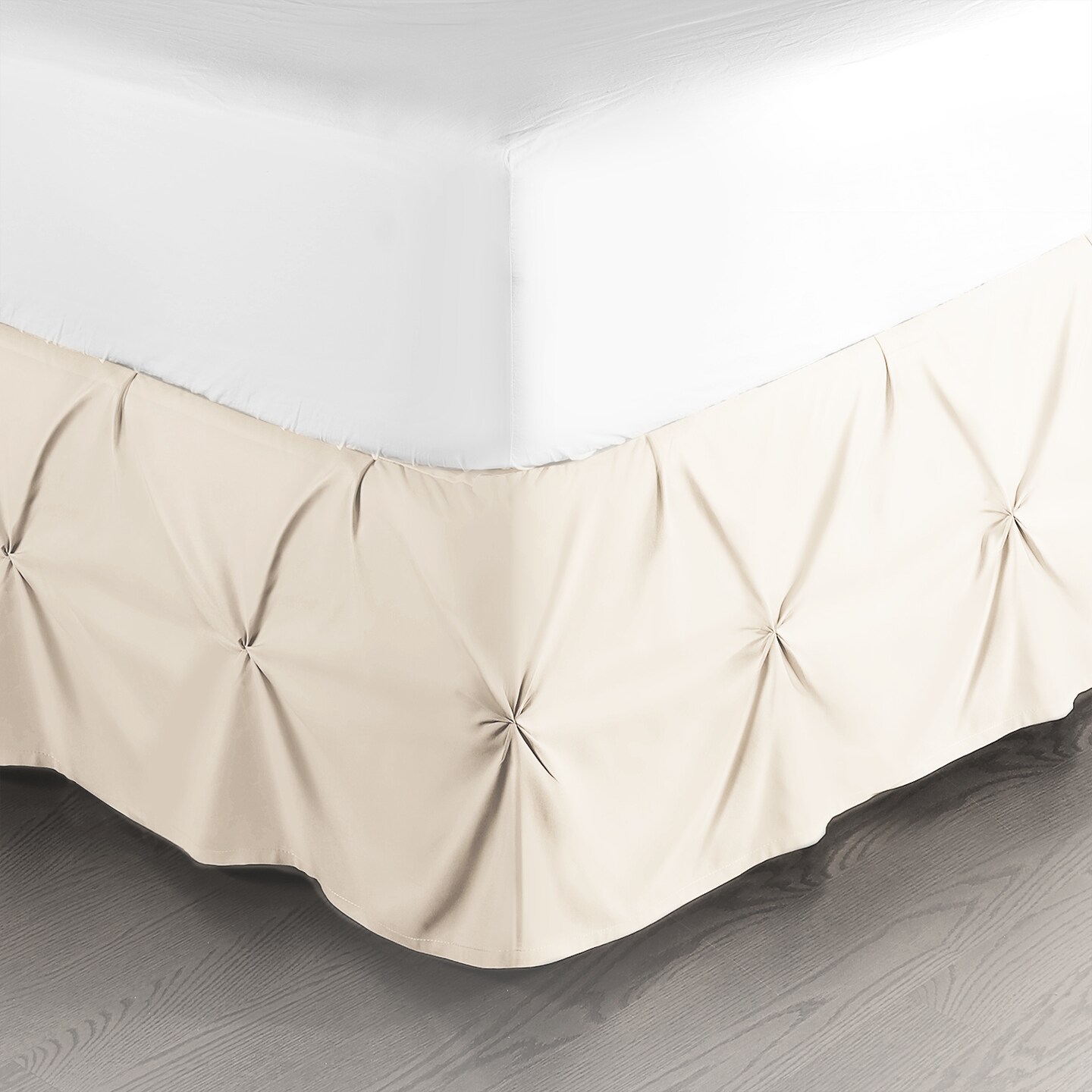 Nestl Bedding Pinch Pleat Design Bed Skirt