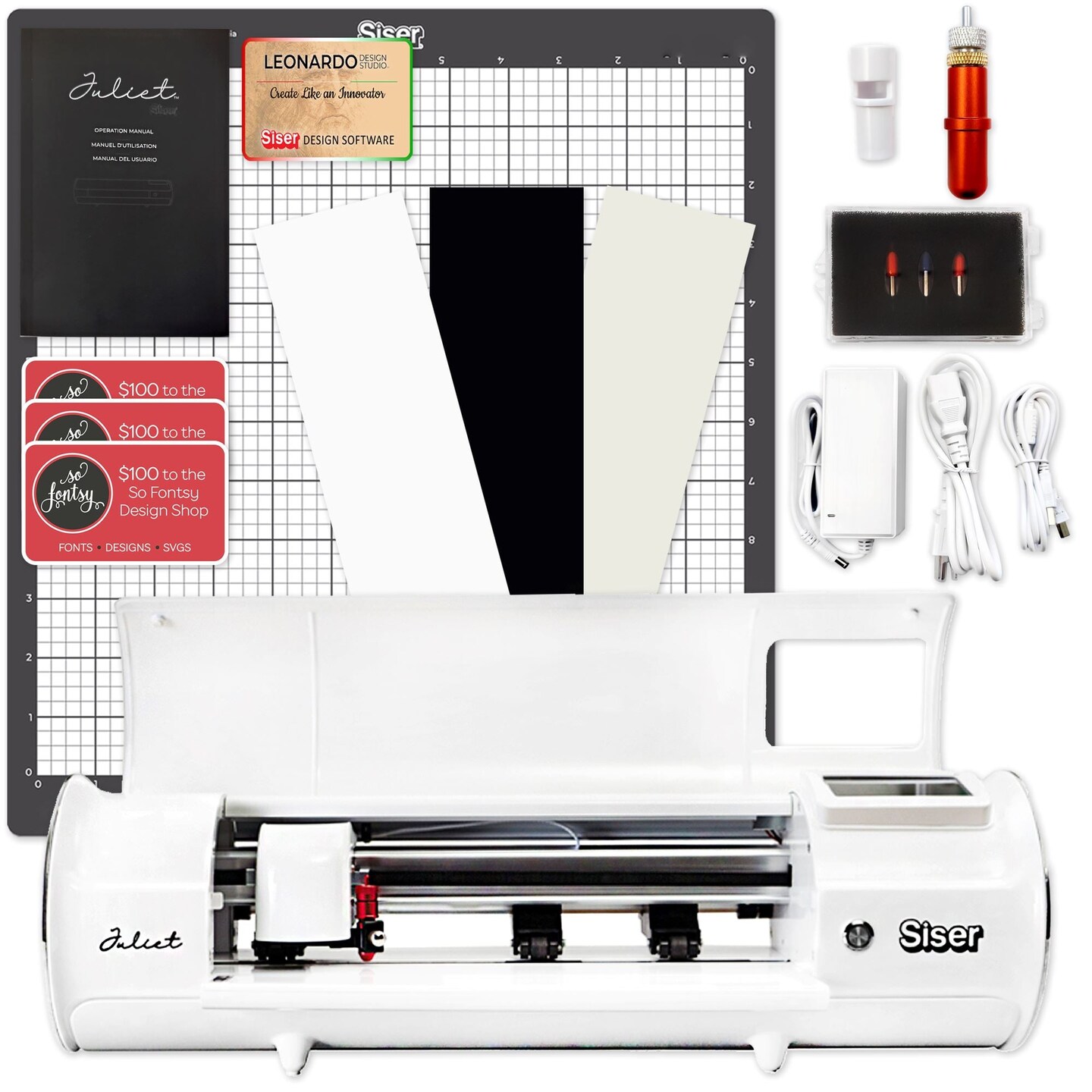 Siser Juliet Bundle with Additional Mats &#x26; Cutting Blades