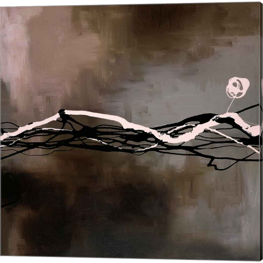 Syncopation by Laurie Maitland 14&#x22; x 14&#x22; Canvas Wall Art (Set of 2)