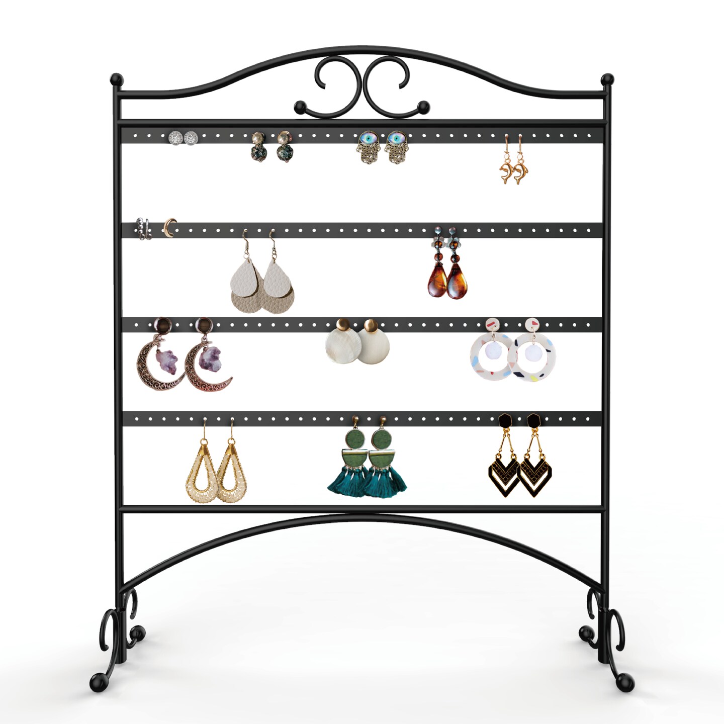 Mango Steam Tabletop Jewelry Organizer for Hanging Stud Earrings