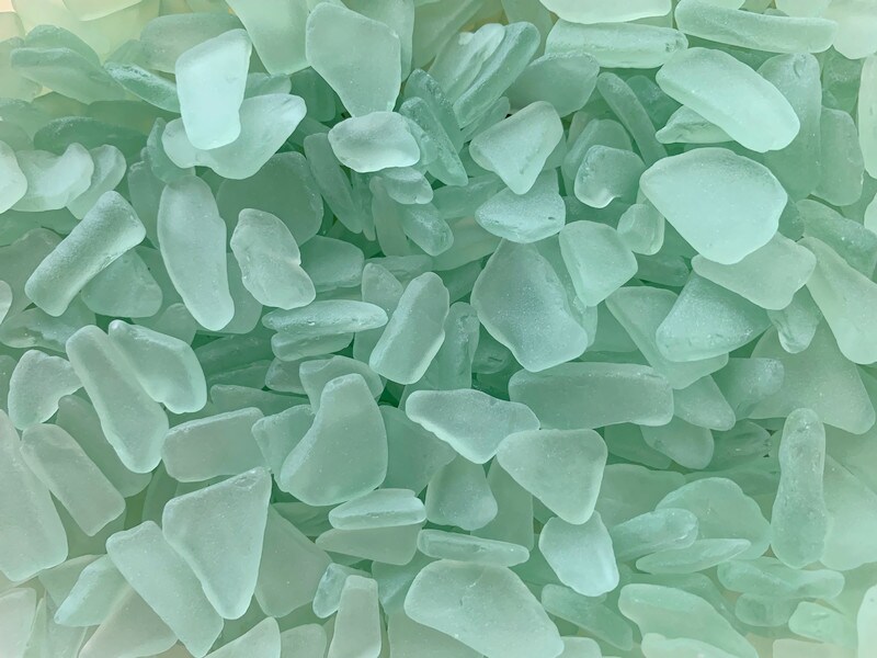 Small Sea Foam, Light Green Sea Glass, Jewelry Sea Glass, Ocean