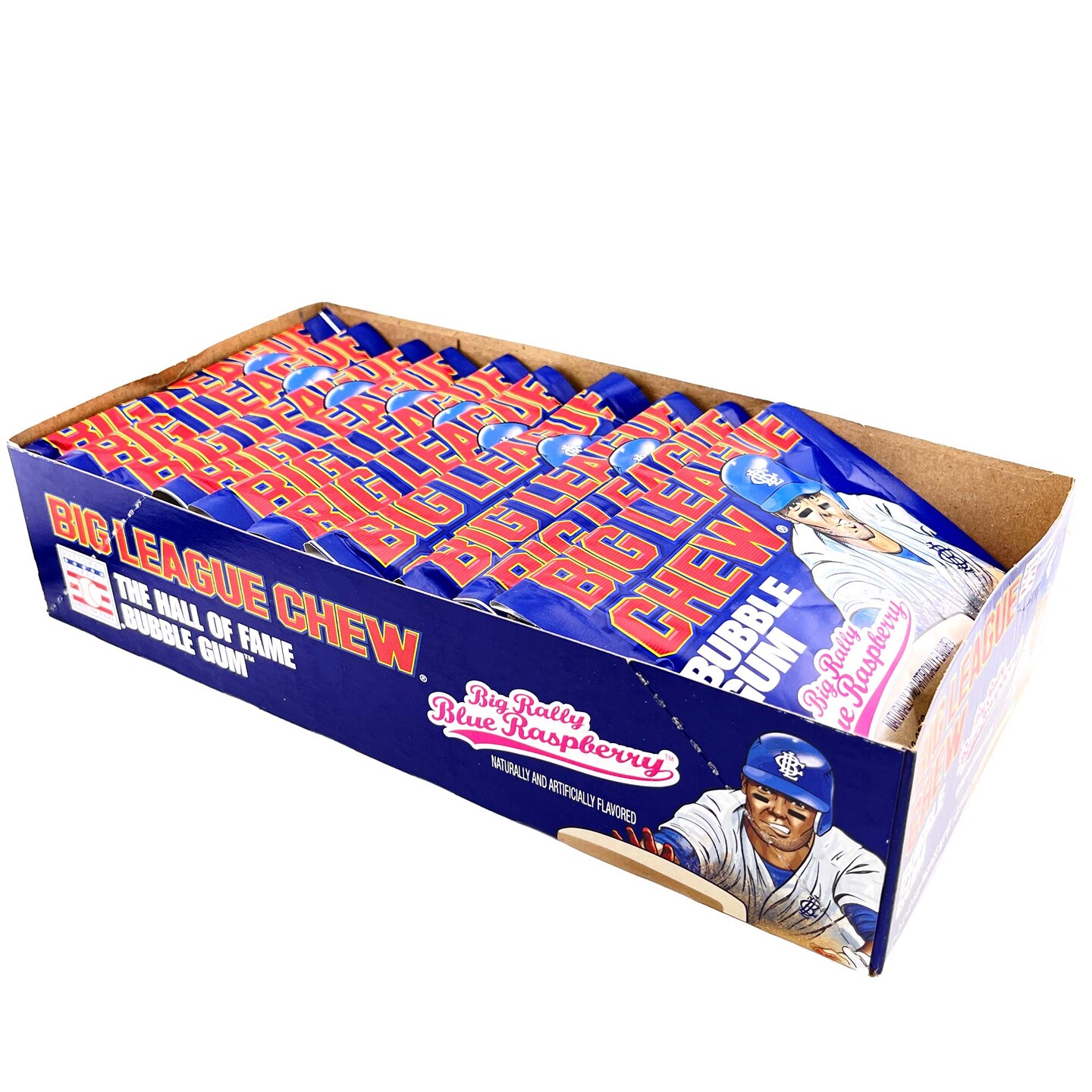 Ford Big League Chew Blue Rasp 12Ct