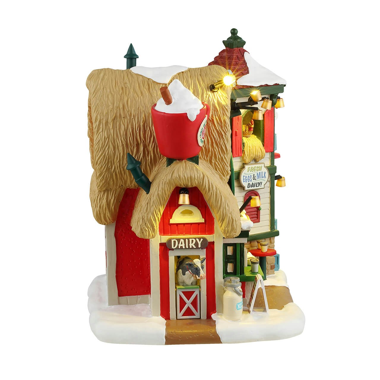Lemax Santa&#x27;s Wonderland Village The Eggnog Bar