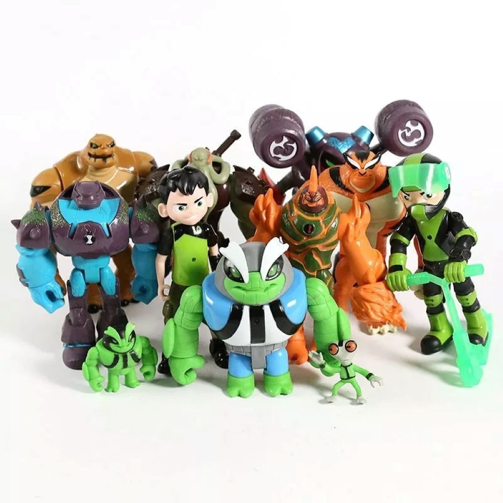 Kitcheniva 11 Pcs Ben 10 PVC Action Figures Toys Set