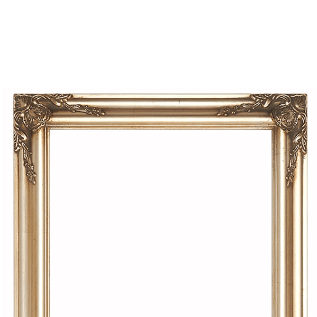 Ornate Antique Silver Frame