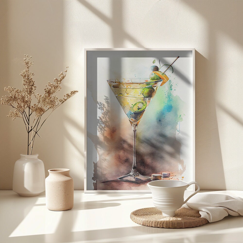 Drinks cocktail Framed Art Wall Decor