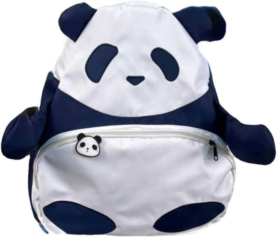 Kawaii Frog Large Novelty Backpack Girl Boy Teen Cute Fuuny Panda Animal High School Backpack Laptop Waterproof Bookbag Panda Michaels