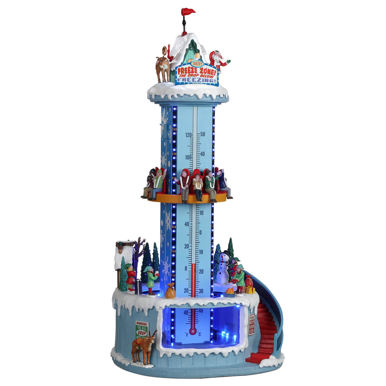 Lemax Santa's Freeze Zone Sights and Sounds Animated Building #24958