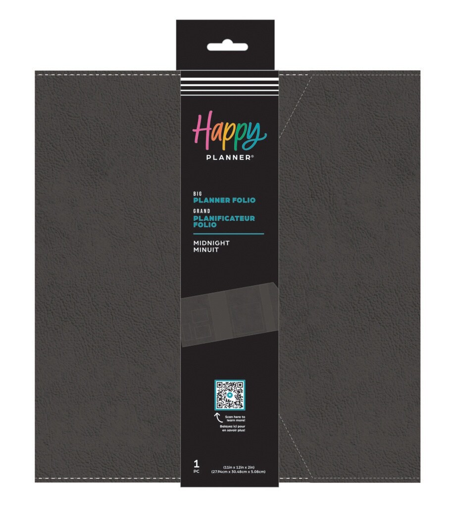 Happy Planner Big Planner Folio-Midnight