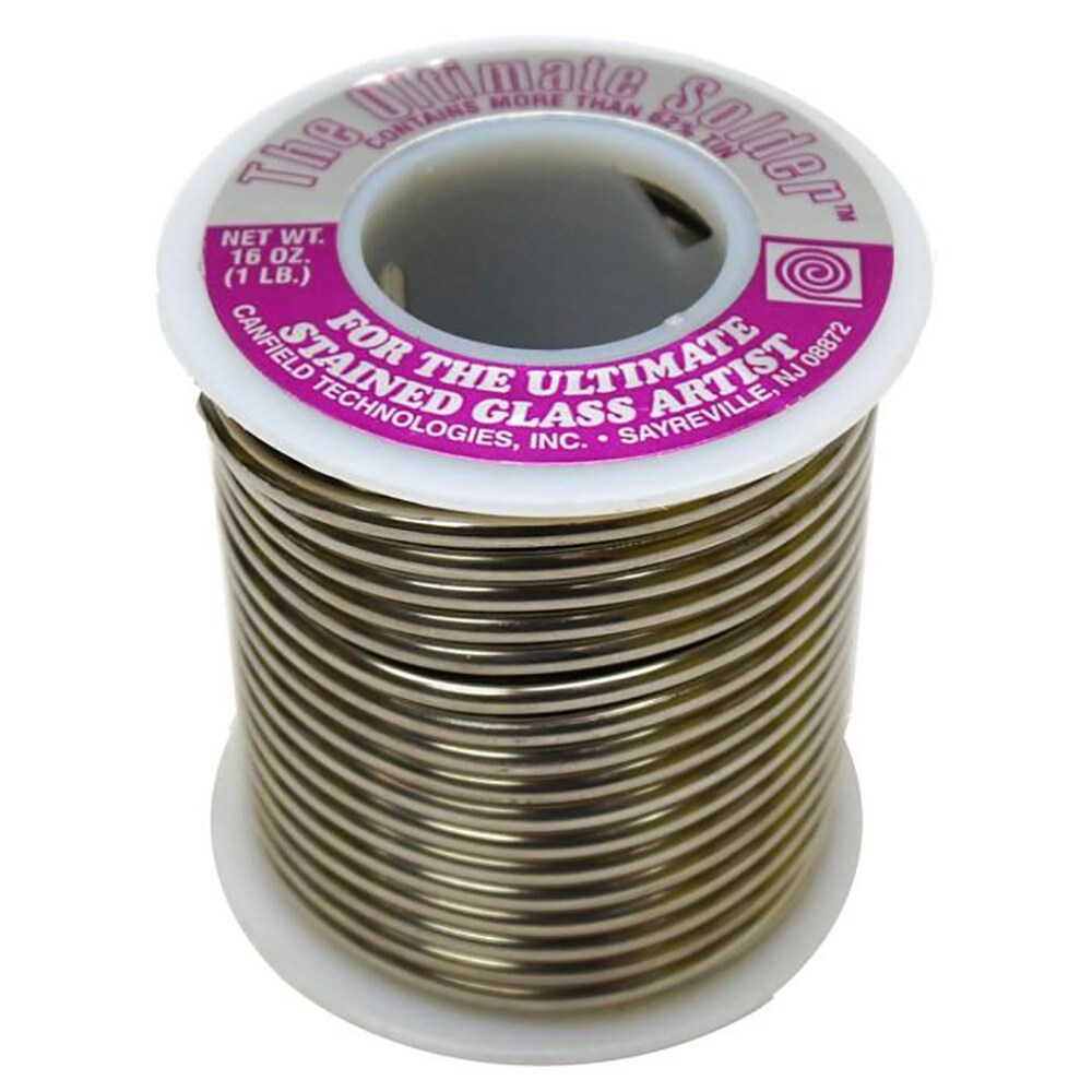 Canfield Ultimate 63/37 Glass Solder 1lb. Spool