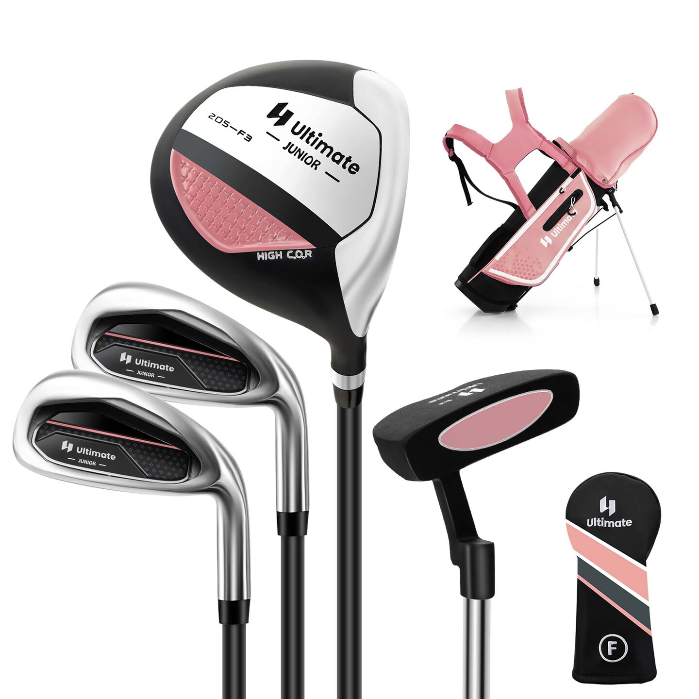Ultimate Kids Golf Practice Set Junior Complete Golf Club Set for Kids Age 5-7 Years Old Green/Blue/Pink | Michaels Ultimate Kids Golf Practice Set Junior Complete Golf Club Set for Kids Age 5-7 Years Old Green/Blue/Pink | Michaels