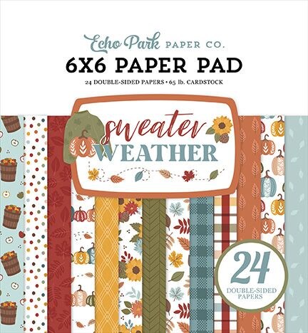 Echo Park Sweater Weather 6x6 Paper Pad