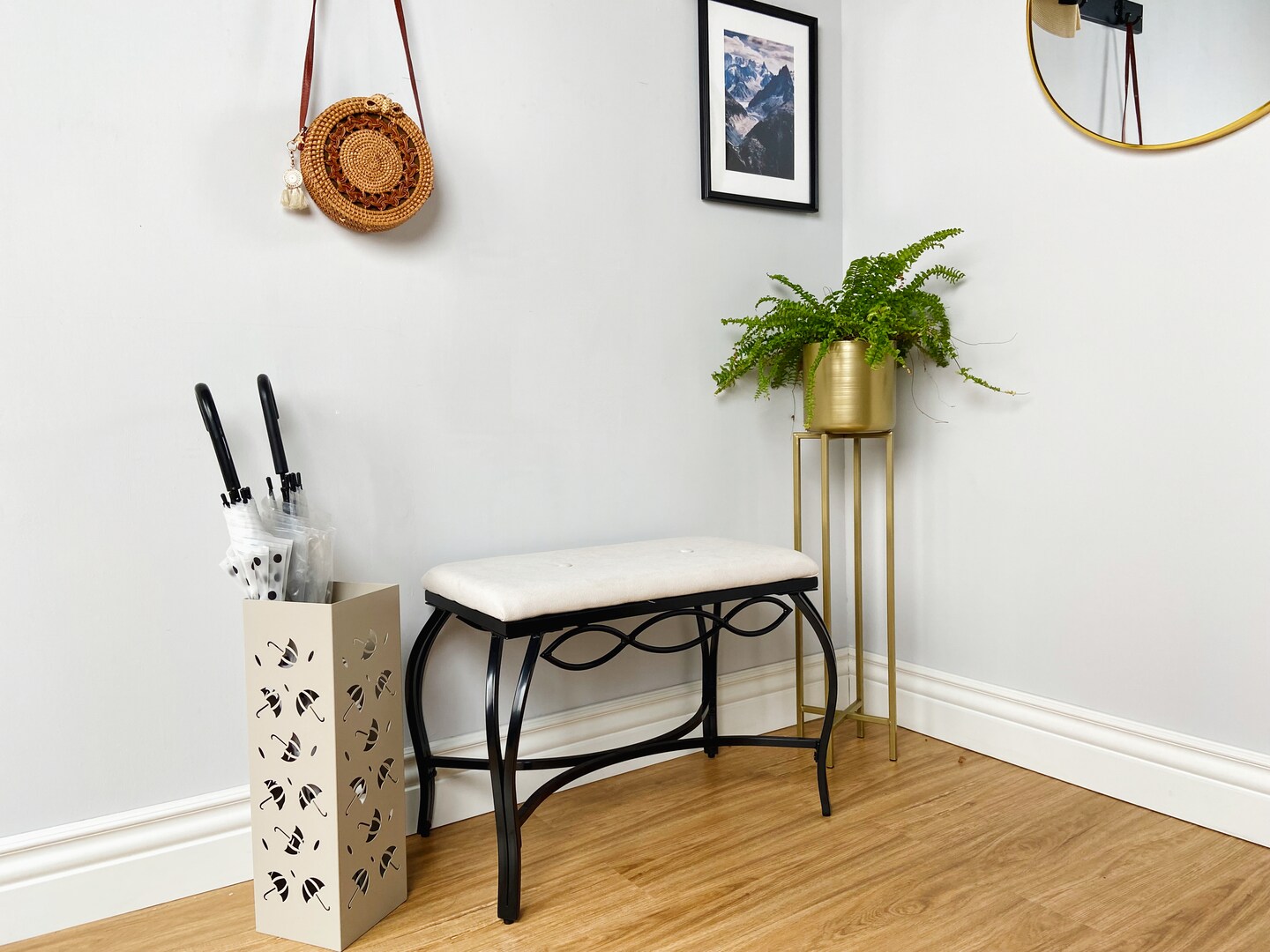 Mango Steam Brollies Umbrella Stand, 19.5&#x22; Tall