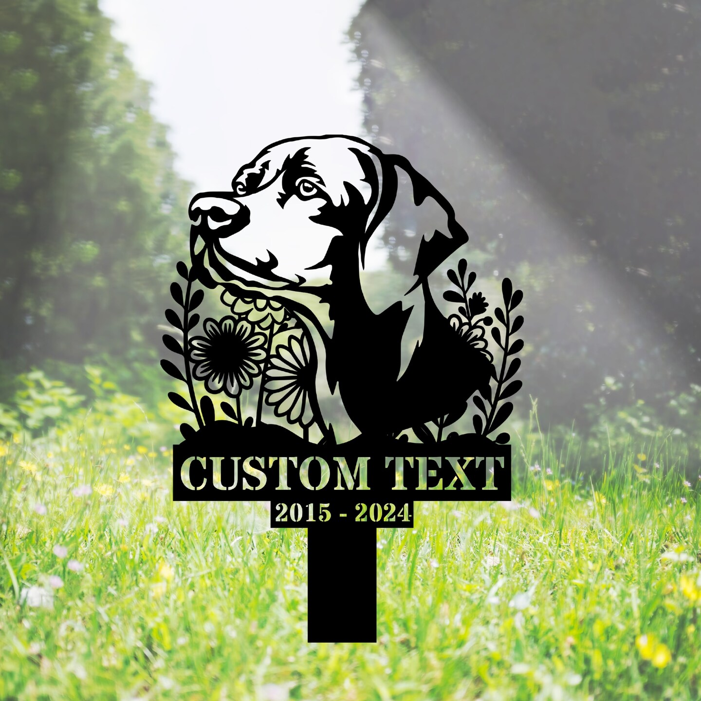 Custom English Pointer Dog Memorial Stake, Dog Metal Stake, Personalized  Pet Outdoor Stake, English Pointer Dog Garden Stake, Dog Yard Metal |  MakerPlace by Michaels