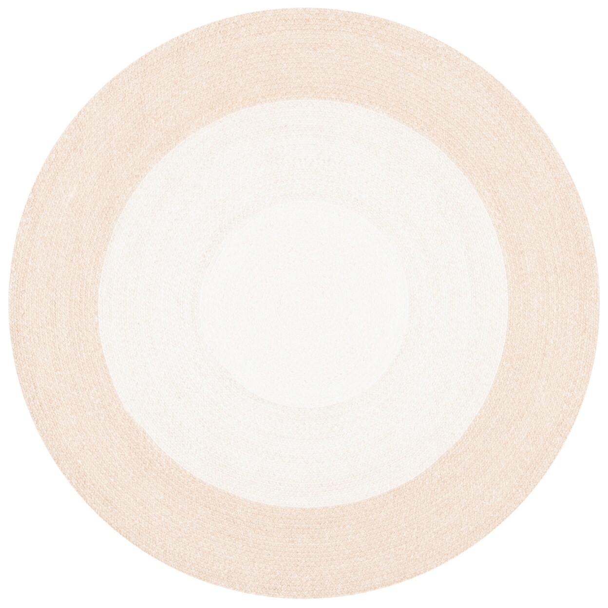 Safavieh Braided Brd802B Handwoven Beige / Ivory Rug Modern Area Rug Carpet