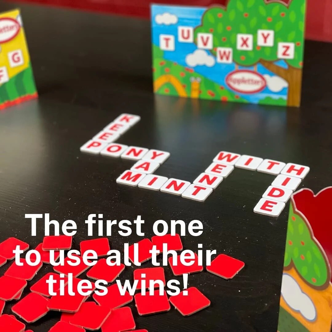 Appletters: Race to Build A Word Worm in This Board Game for Kids