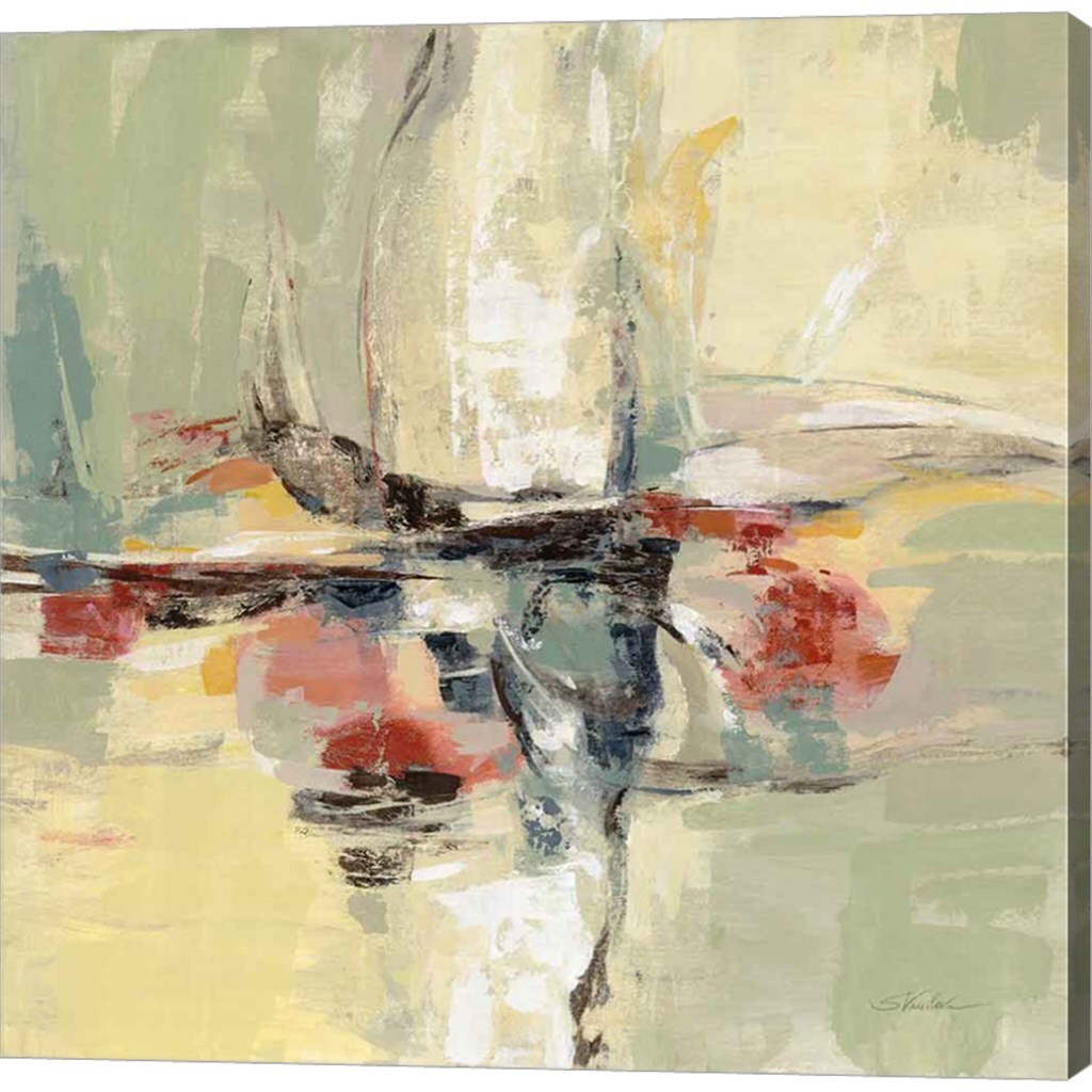 Island Vibe by Silvia Vassileva 24&#x22; x 24&#x22; Canvas Wall Art
