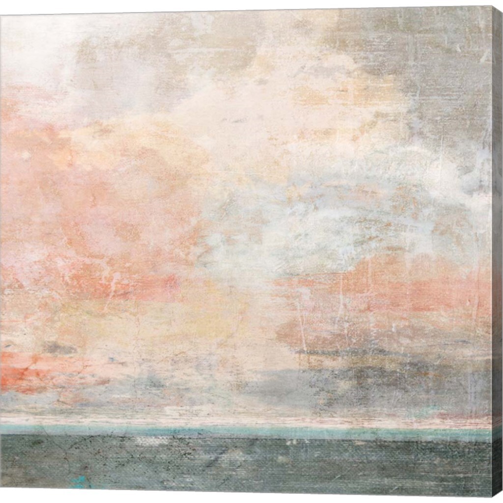 Grey Sea by Suzanne Nicoll 24&#x22; x 24&#x22; Canvas Wall Art