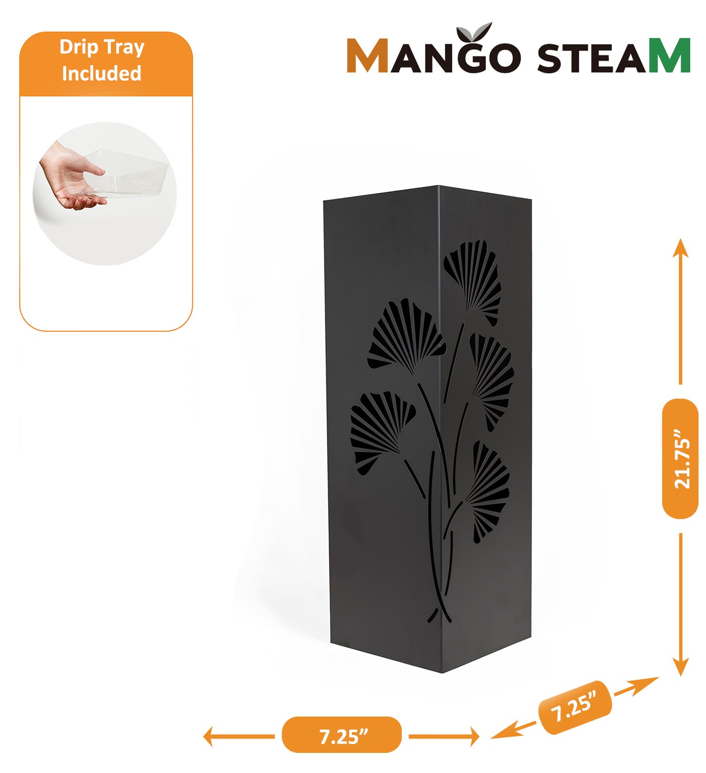 Mango Steam Japanese Ginkgo Leaf Umbrella Stand