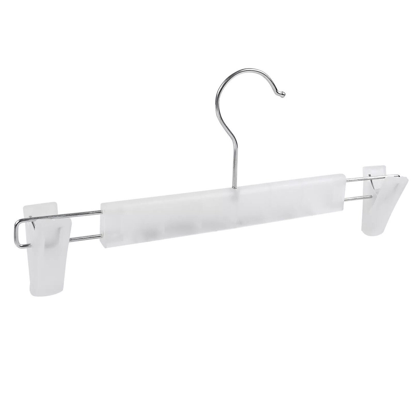Kitcheniva 40 Pcs Metal Pants Hangers With Adjustable Clip