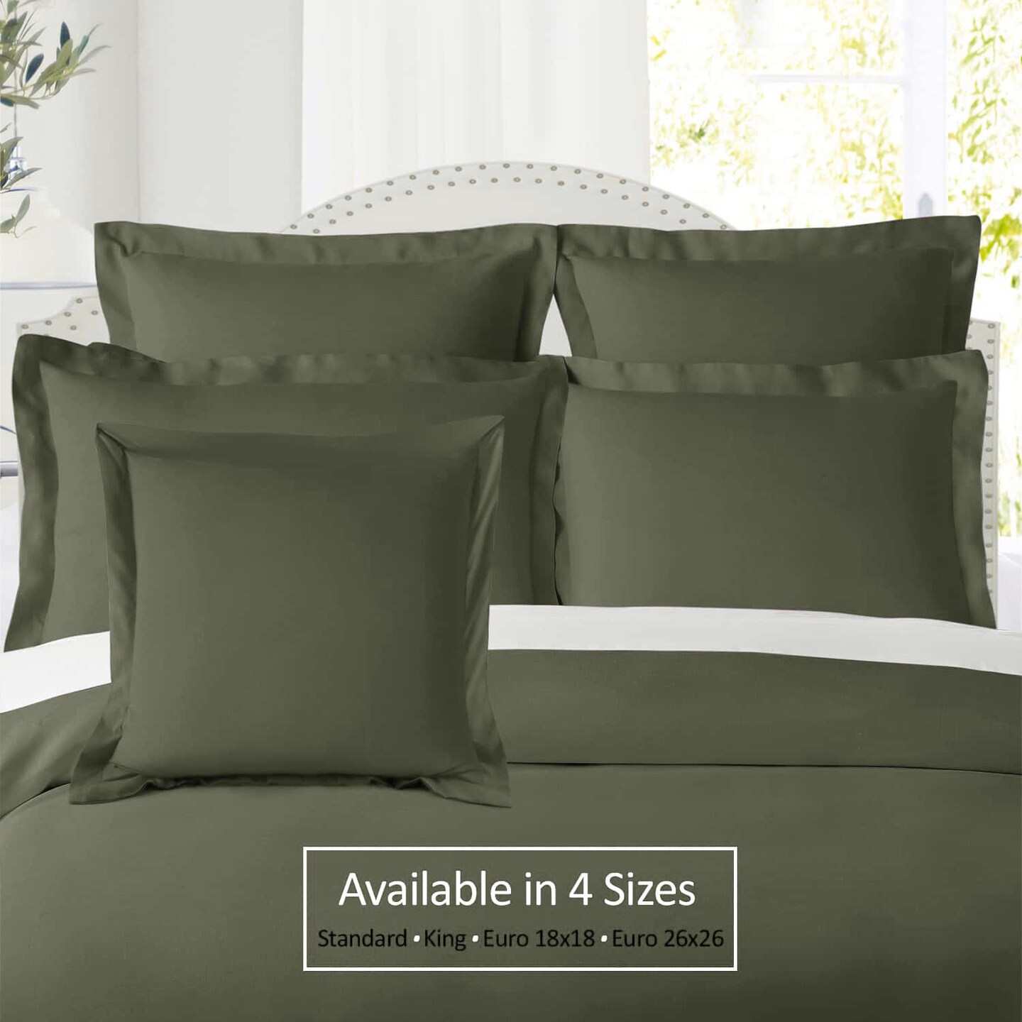 Nestl Set of 2 Soft Pillow Shams