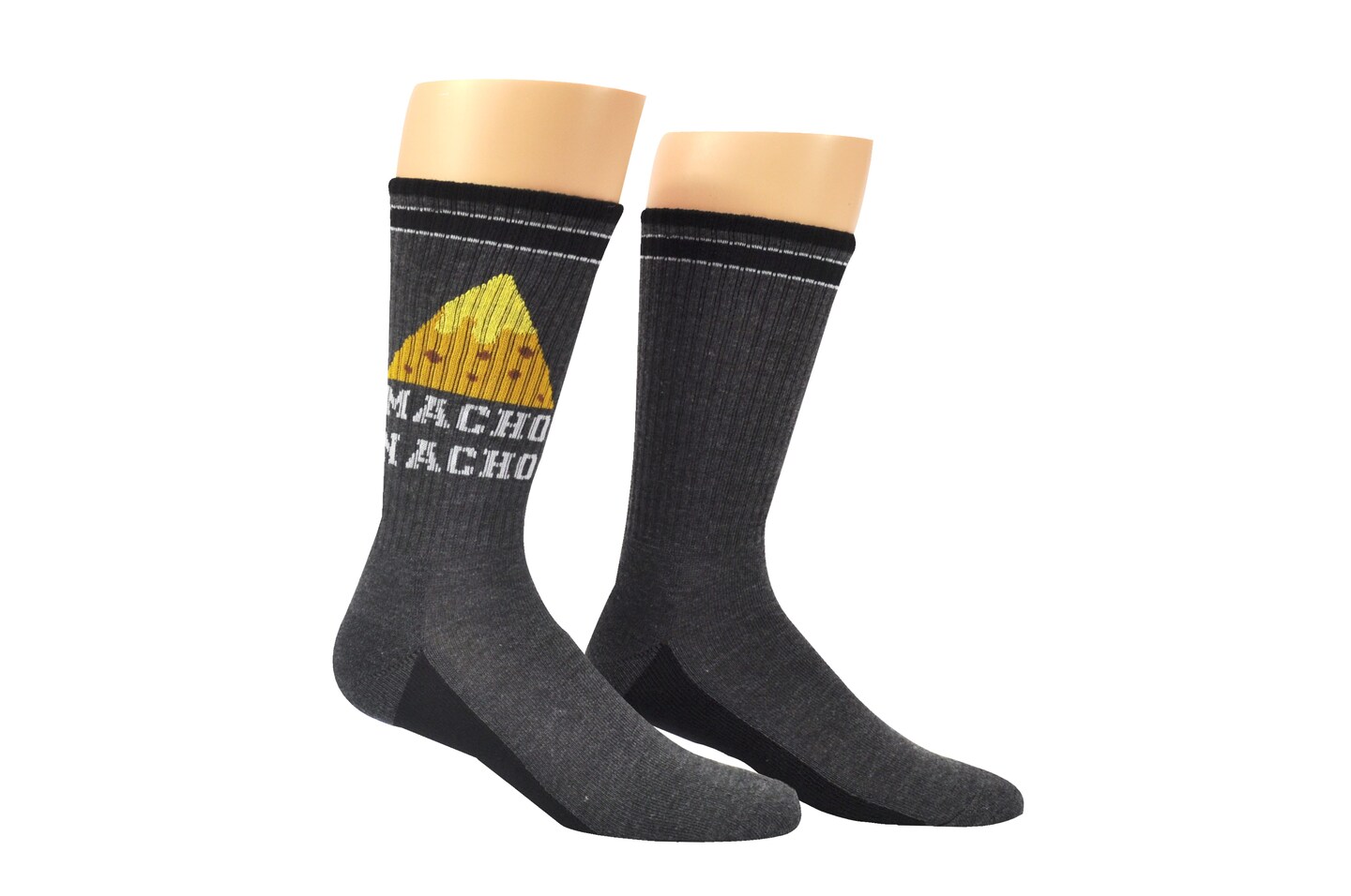 Sock House Co. Men&#x27;s Macho Nacho Athletic Crew Sock