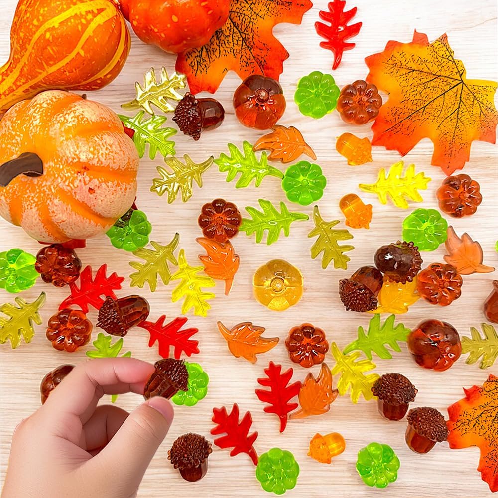 135 Pcs Autumn Harvest Table Scatters