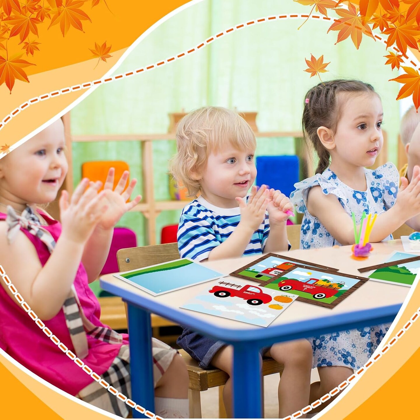 24 Pcs Thanksgiving Fall Pumpkin Religious Crafts Kit