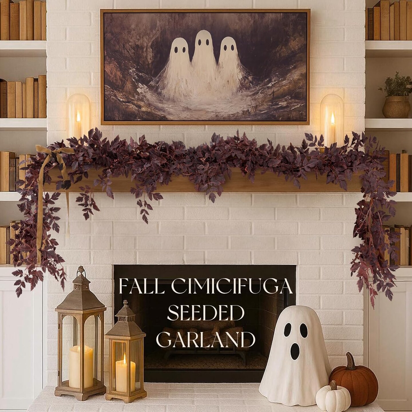 Artificial Fall Leaf Garland - 6 Ft