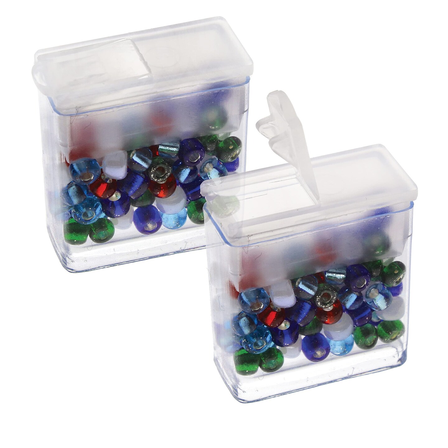 The Beadsmith Flip Top Box 20 Bags
