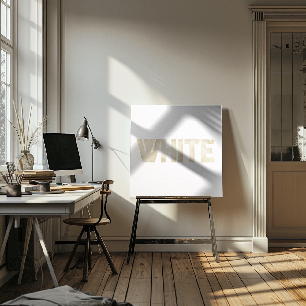 White Square Canvas Art | Wall Decor 24x24 Canvas - Corporate Office ...