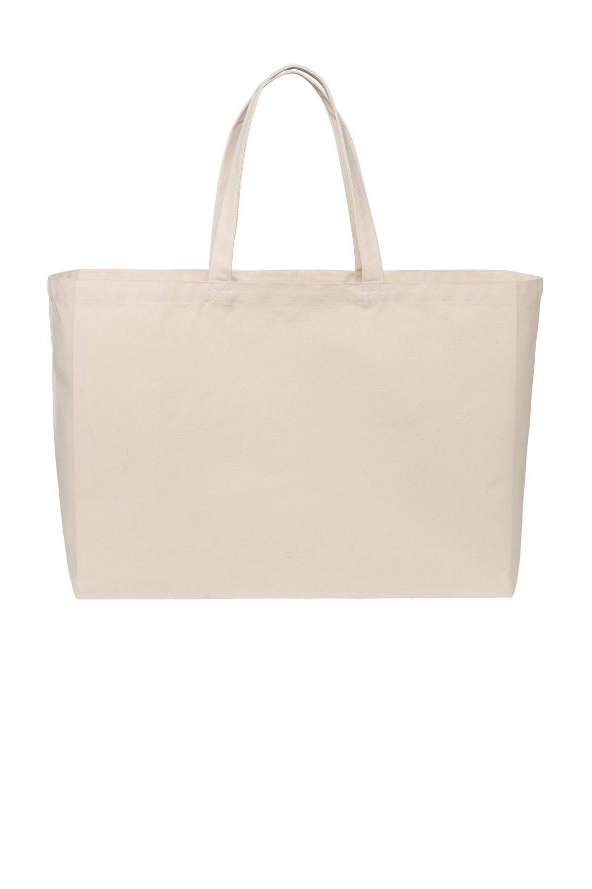 Port Authority&#xAE; Cotton Canvas Jumbo Tote