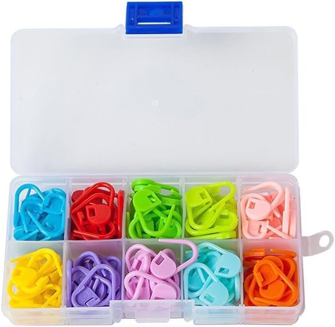120 Pieces Locking Crochet Supplies Stitch Markers for Crocheting