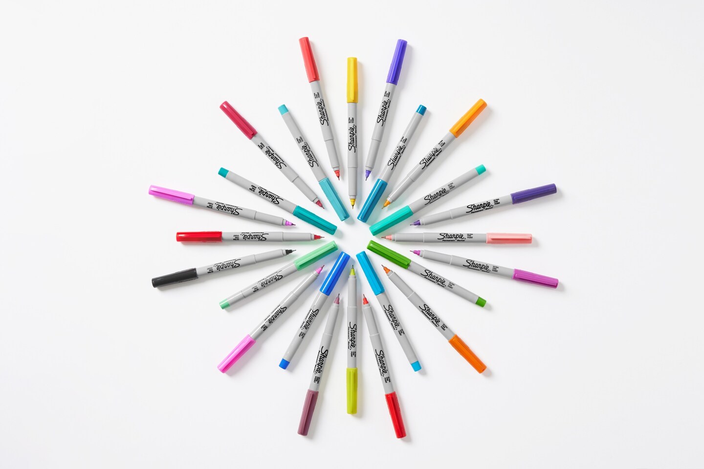 Sharpie Glam Pop Fine Point Permanent Markers 24/Pkg-Assorted