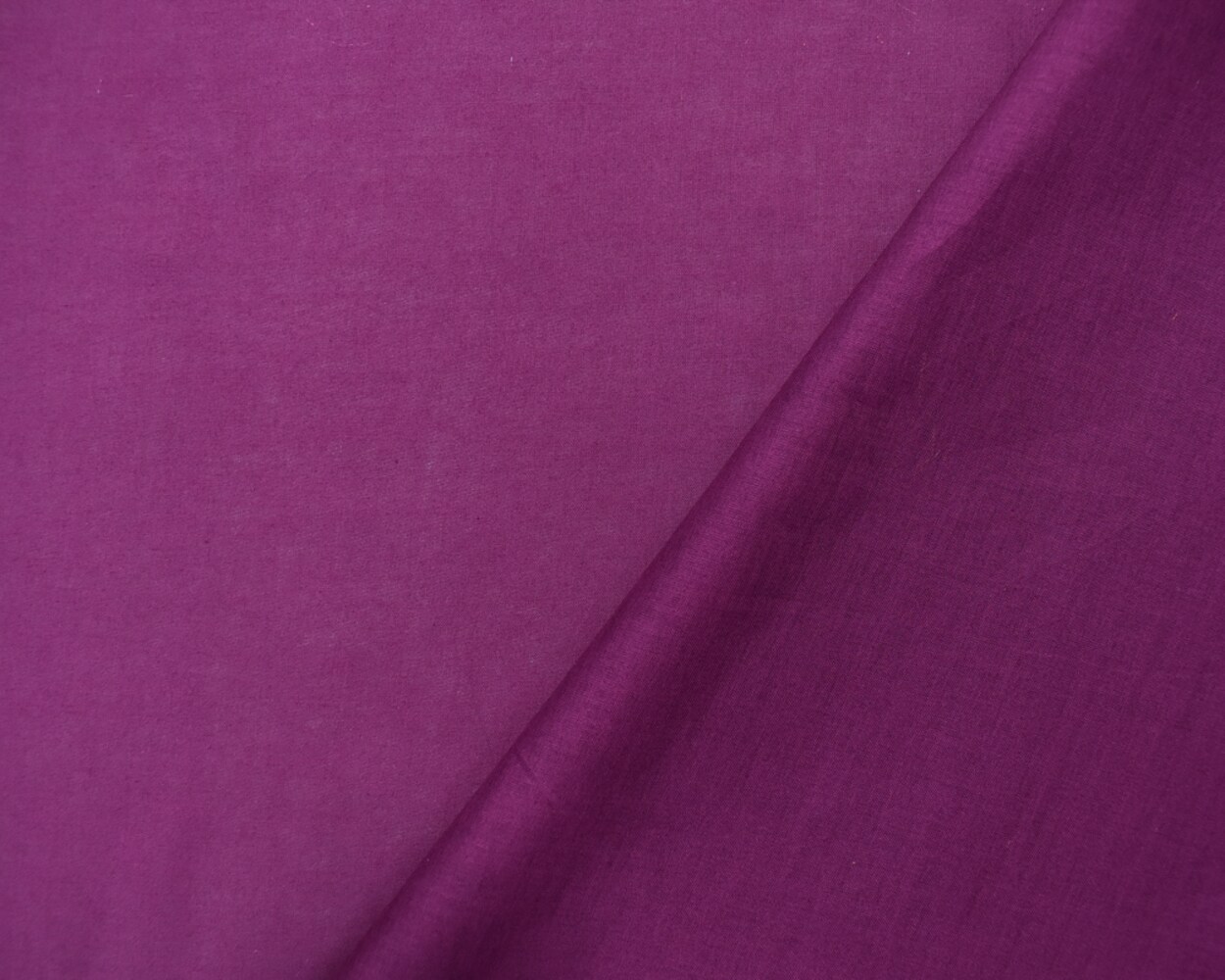 Purple Cotton Solid Voile Woven Fabric By the Yard