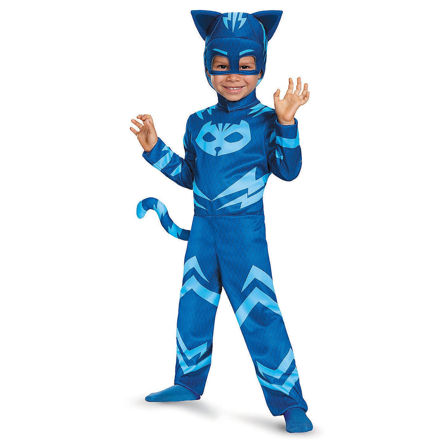 PJ Masks Classic Catboy Toddler Halloween Costume Jumpsuit Tail Headpiece