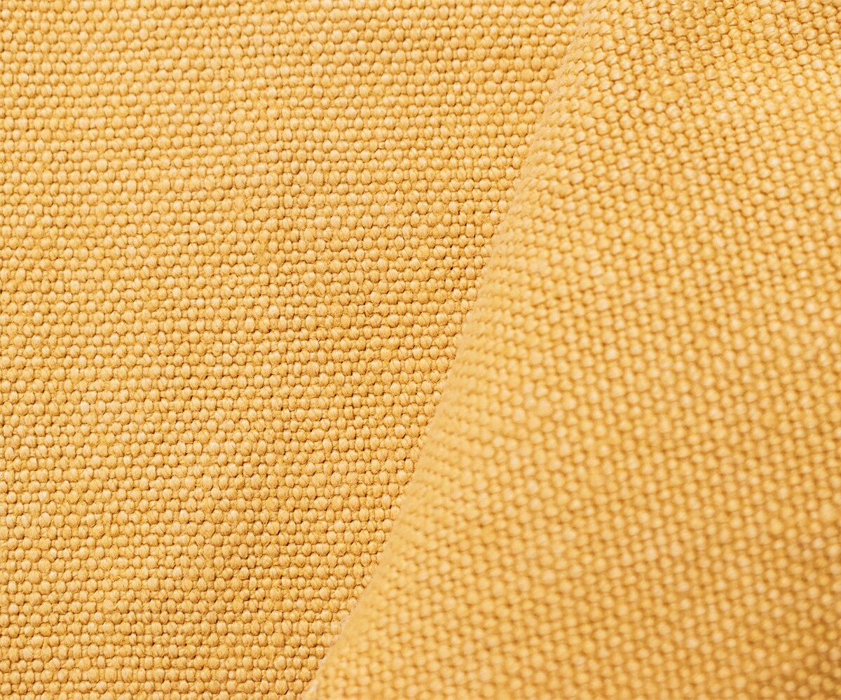 Yellow Moygashel Washed Irish Linen Solid Home Decorating Woven Fabric By the Yard
