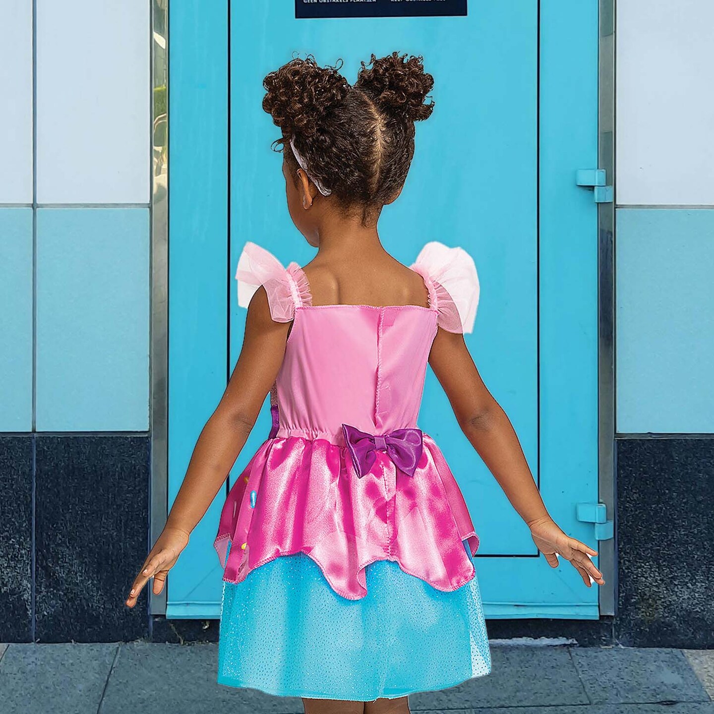 Toddler Classic Gabbys Dollhouse Cakey Cat Costume with Dress and Headband