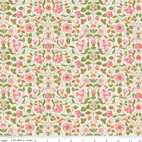 Tapestry Trail in A (01667457a) | Craft Garden | Liberty Fabrics | Riley Blake