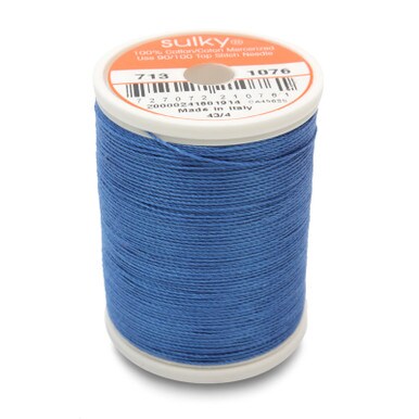 Sulky 12 Wt. Cotton Thread - Royal Blue - 300 yd. Spool