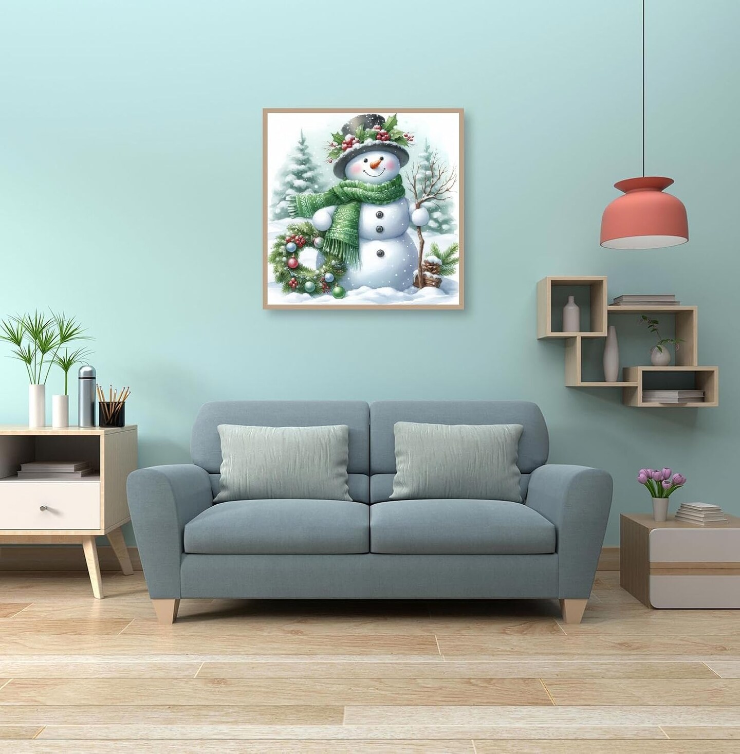 Christmas Diamond Art Painting Kits for Adults (G5743) 14 x 14 x 0.1 inches