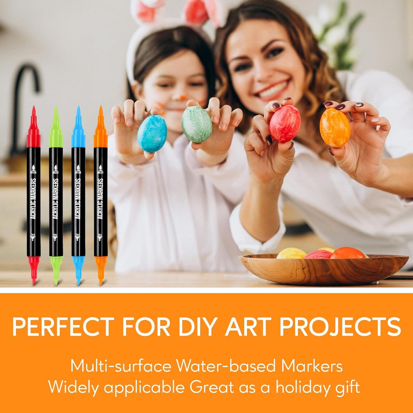 48 Colors Acrylic Paint Markers