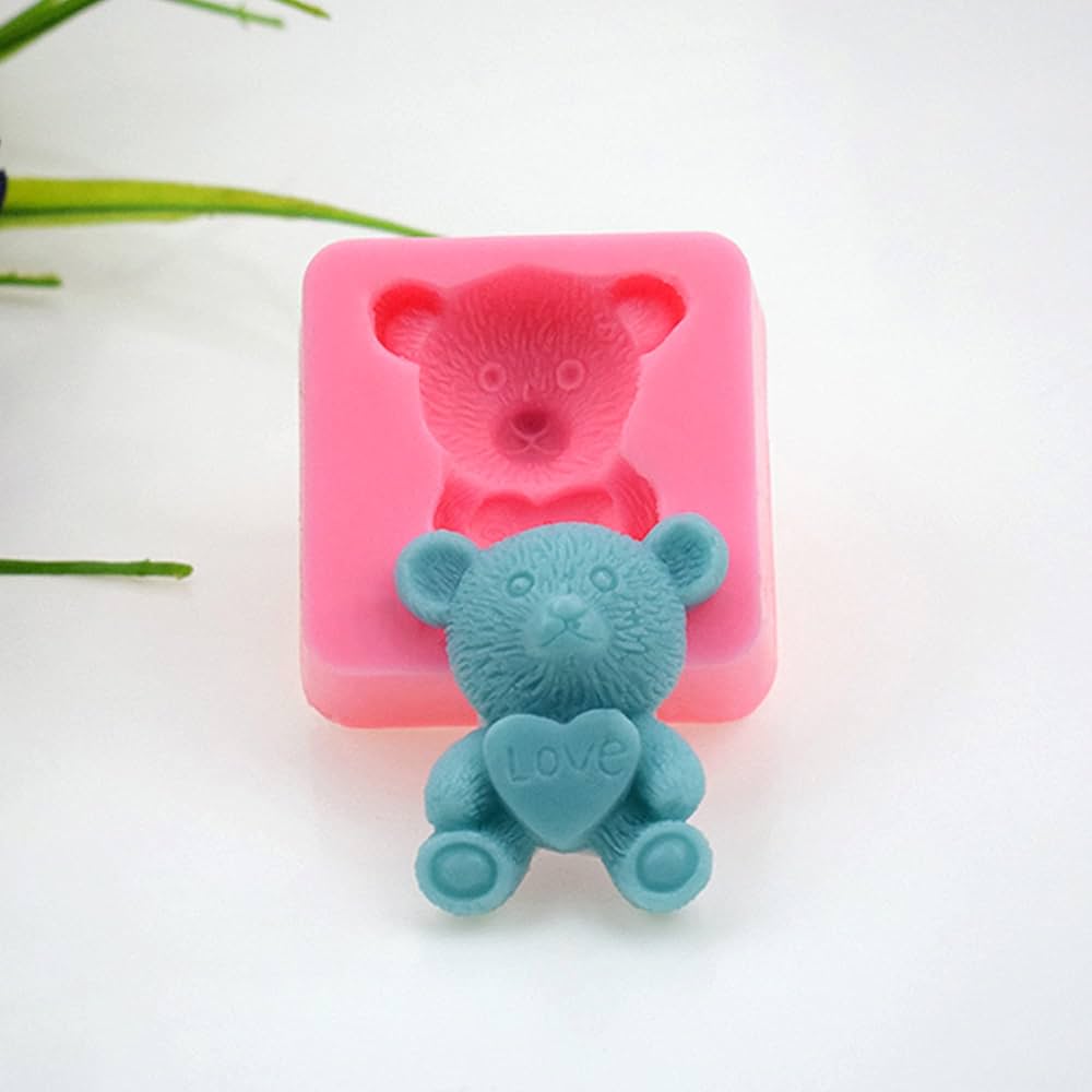 Food Grade Silicone Bear Mold for Homemade Chocolates and Candy Treats