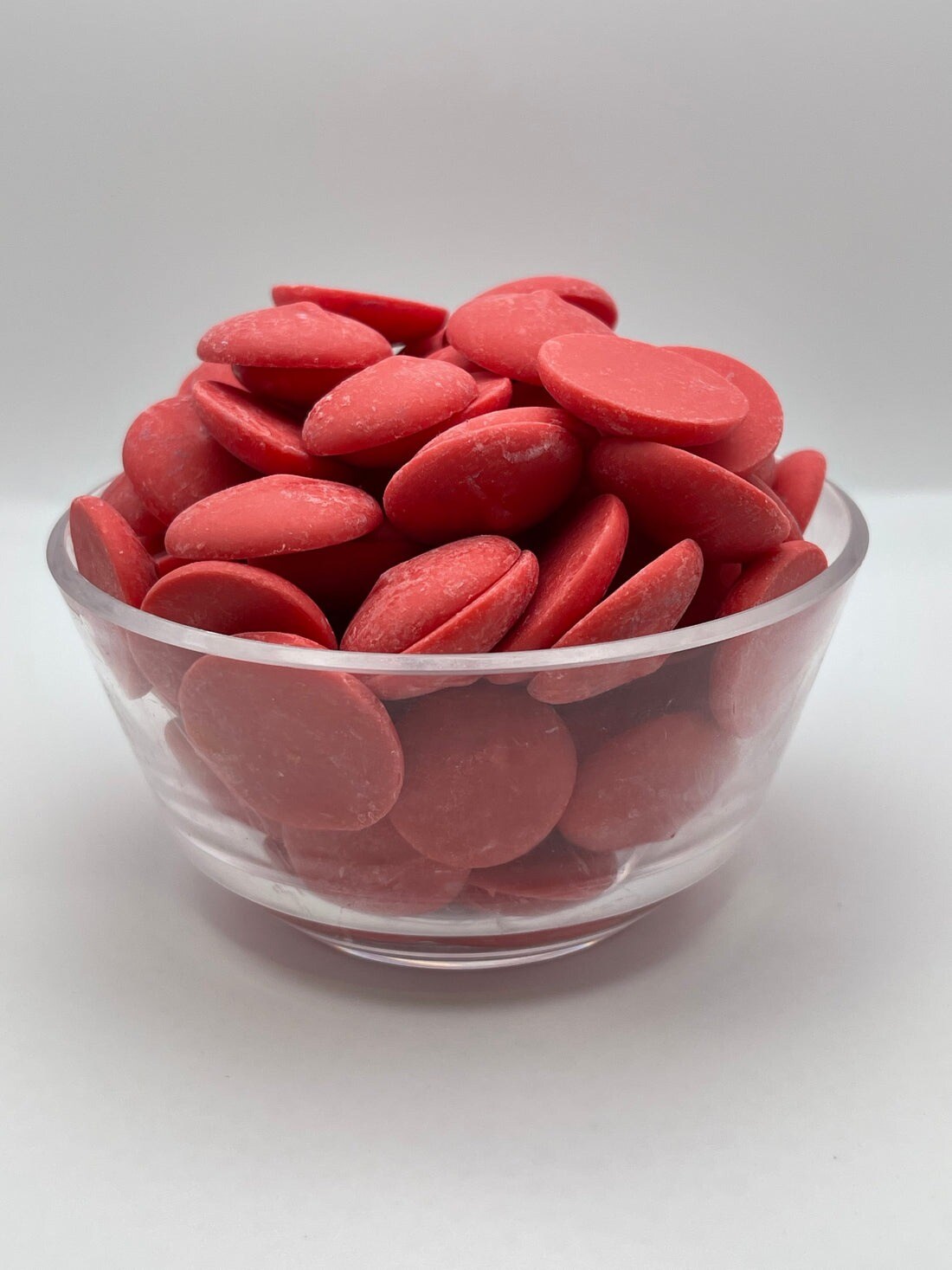 2.5lbs Merckens Red Chocolate Candy Melts for Coating Dipping Drizzling Baking and Decorating