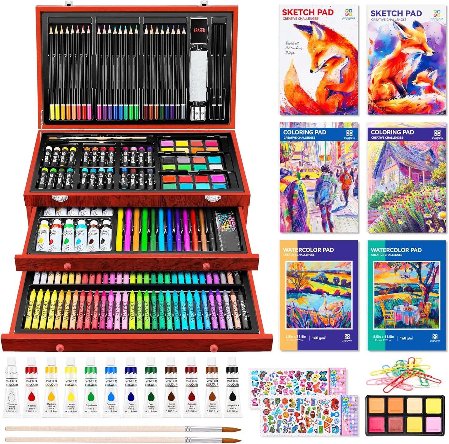 269 Piece Deluxe Art Set