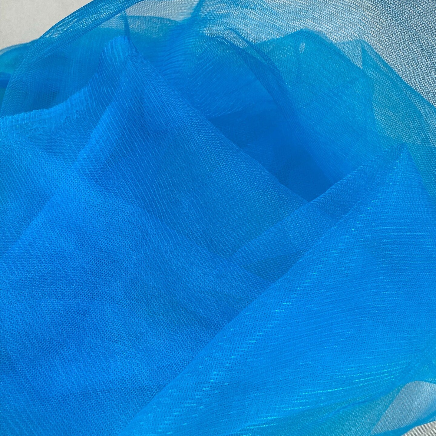 1 Yard Stretch Nylon Net Mesh Fabric Lightweight Soft Durable Material 60 Inches Width