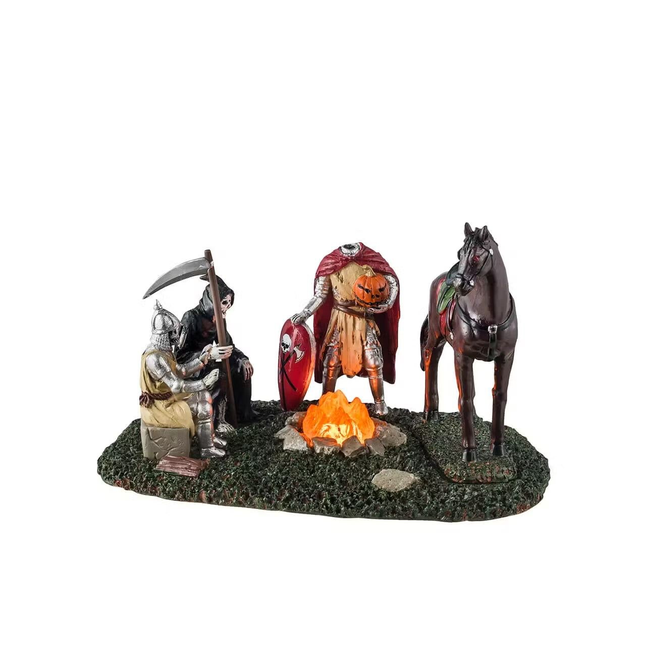 Lemax Spooky Town Halloween Village Accessory: Cursed Campfire